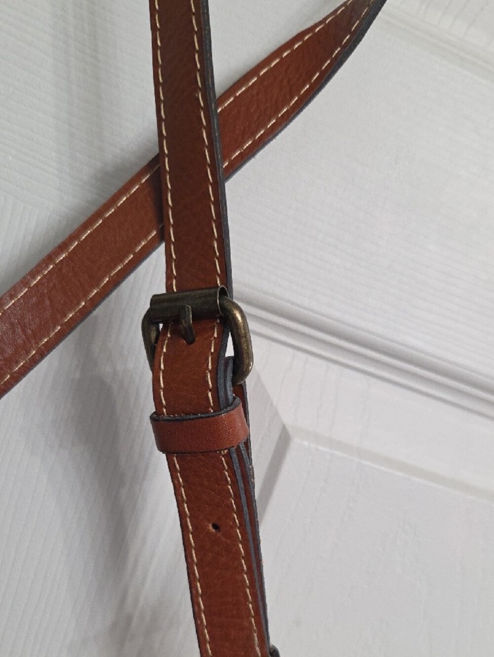 Patricia Nash Brown Leather Crossbody Bag - Picture 8 of 14